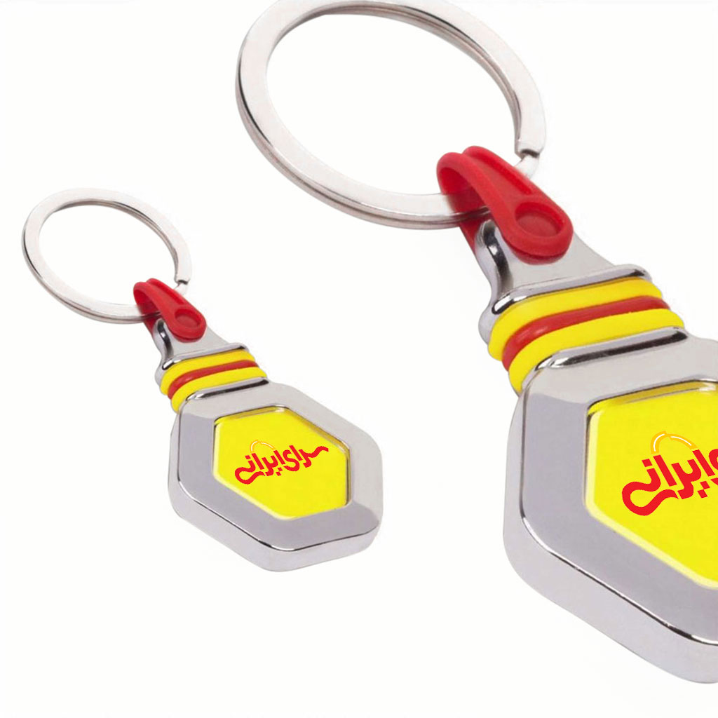 جاکلیدی اختصاصی کریستال دور کروم هگزاگون کد KE-106 - تصویر 1 جاکلیدی اختصاصی کریستال دور کروم هگزاگون کد KE-106 - تصویر 1